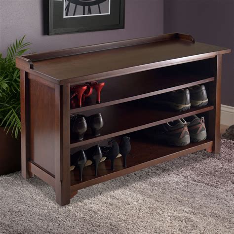 shoe storage bench upholstered|entryway bench and shoe storage.